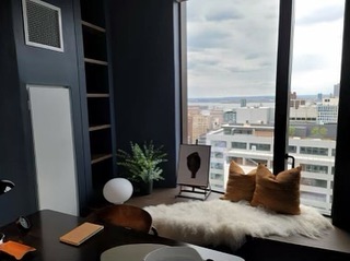 11 Hoyt St. Apartment Custom Window Sills, Brooklyn, NY, Feb 2021